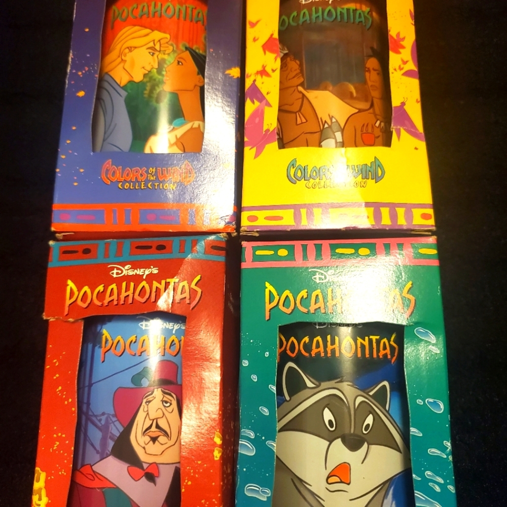 Vintage Disney cups